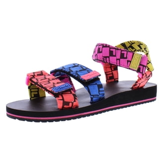 Fila Drifter TS Sandals - Black and Cream Fila | Shoes | Fila Drifters Ts Strap Southwest Design  main image 3