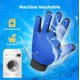 thumbnail image 5 of [Versión mejorada] Guantes para el cuidado de mascotas - Guantes suaves con cepillo para eliminar el pelo - Guantes de alta eficiencia para la eliminación del pelo de mascotas - Diseño mejorado, 5 of 5
