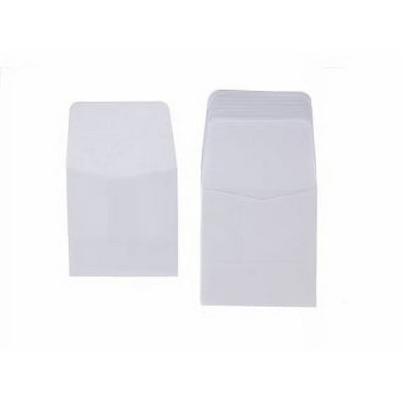 50 White Archival Paper Coin Envelopes 2x2 by Guardhouse, Acid and Sulpher Free