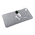 thumbnail image 1 of Electric Heating Pad with 6 Temperature Levels, Lumbar Heating Pad Auto Power Off, Washable Electric Heating Mat 60x30cm with Fast Heating for Cervical Shoulder Back, 1 of 5