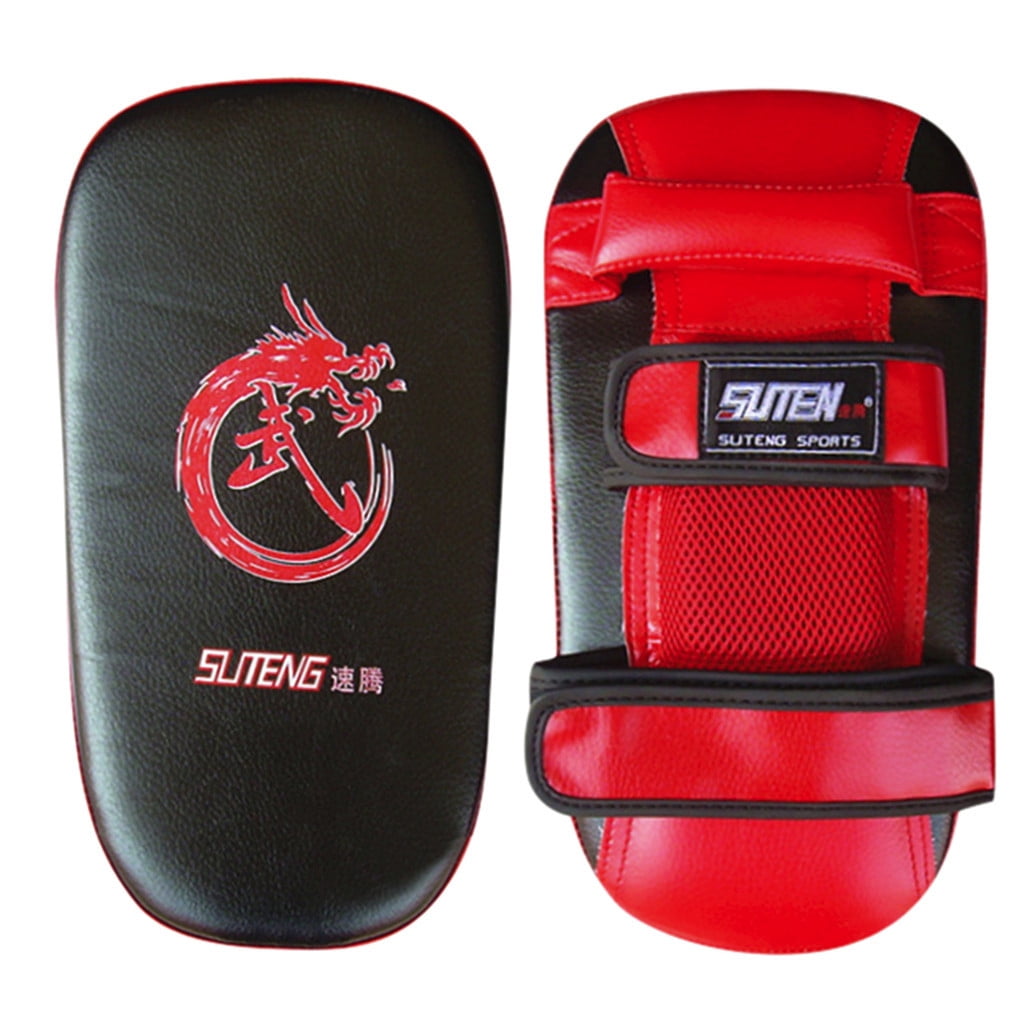 Taekwondo Kick Pad Boxing Karate Pad Leather Muay Thai MMA Martial Art