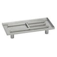 thumbnail image 1 of 22"W x 10"D X 4"H 304.Stainless Steel Rectangular Pan Burner, 1 of 4
