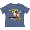 thumbnail image 3 of Inktastic My Grandma Loves Me Owl Boys or Girls Toddler T-Shirt, 3 of 5