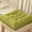Green, variant on Floor Cushions for Sitting,Dining Chair Cushions,Solid Color Thickened Corduroy Cushion Corn Kernel Cushion Dining Chair Cushion Student Office Tatami Cushion(Navy 18*18IN)