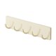 thumbnail image 2 of Ganchos continuos de plástico para almacenamiento en la cocina: ganchos de pared antideslizantes para colgar utensilios pequeños, toallas y accesorios. Ganchos adhesivos sin necesidad de taladr, 2 of 6