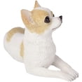 thumbnail image 6 of CATPAN 1Pcs 2 inches Mini Resin Chihuahua Figurine Gifts, Mini Dog Memorial Gifts, Dog Figurines, Car Decor, Collectible Chihuahua Statue Figure Sculpture, Gifts for Chihuahua Lover (Yellow-White), 6 of 16