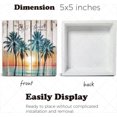 thumbnail image 3 of Palm Wooden Box Sign, Home Décor Sign, Rustic Farmhouse Signs Home Decor Rustic Home Decor Farmhouse Sign,Cute Modern Farmhouse Wall Decor 5"x5", 3 of 8