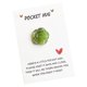 thumbnail image 1 of Tarjeta de bolsillo rosa con purpurina degradada | Tarjeta de felicitación romántica para el día de San Valentín Aniversario amistad | Lindo espacio de mensajes personalizados | Regalo decorativo, 1 of 6