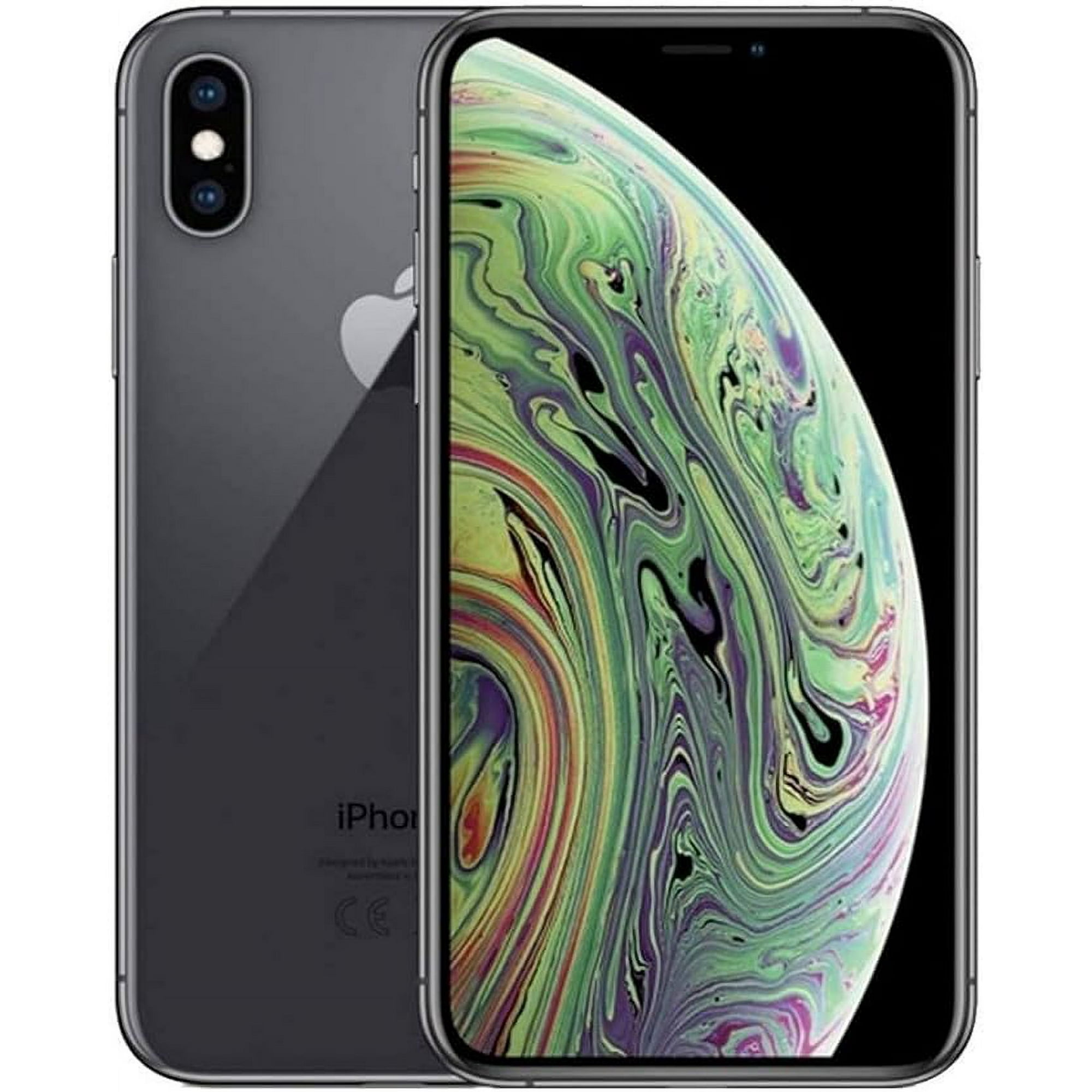 Apple - iPhoneXs 256GB　Space Gray Buy Apple iPhone XS - 256 GB - Space Gray (Unlocked) online