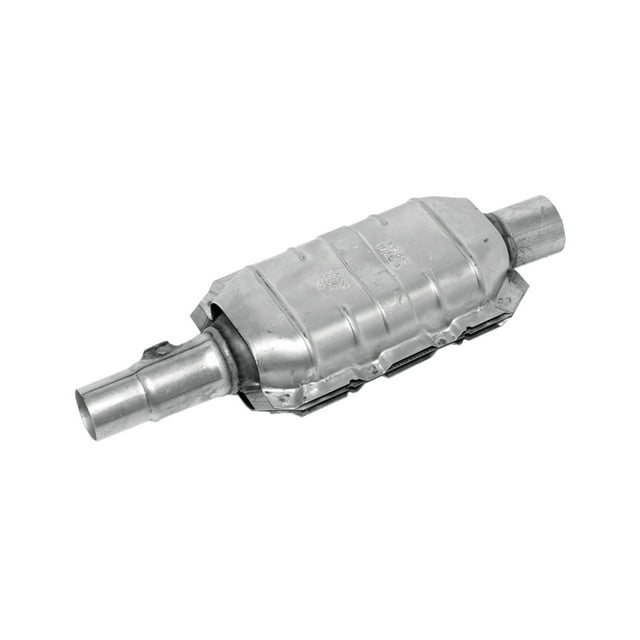 Walker Exhaust Catalytic Converter 15820 EPA Ultra Direct Fit; Large Oval Stainless Steel Case; Single 2-1/2 Inch Slip-Fit Inlet; Single 2-1/4 Inch Slip-Fit Outlet