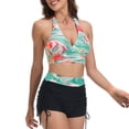 thumbnail image 2 of Trajes de baño de dos piezas para mujer Trajes de baño con control de barriga Tankini Ropa de playa Fridja  nalpqowj60794, 2 of 7