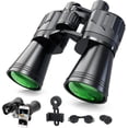 thumbnail image 1 of Binoculares compactos de Alta Potencia Binoculares Grandes a Prueba de Agua con visión Nocturna Baja para Caza, observación de Aves, Viajes, Turismo, Negro, 1 of 5