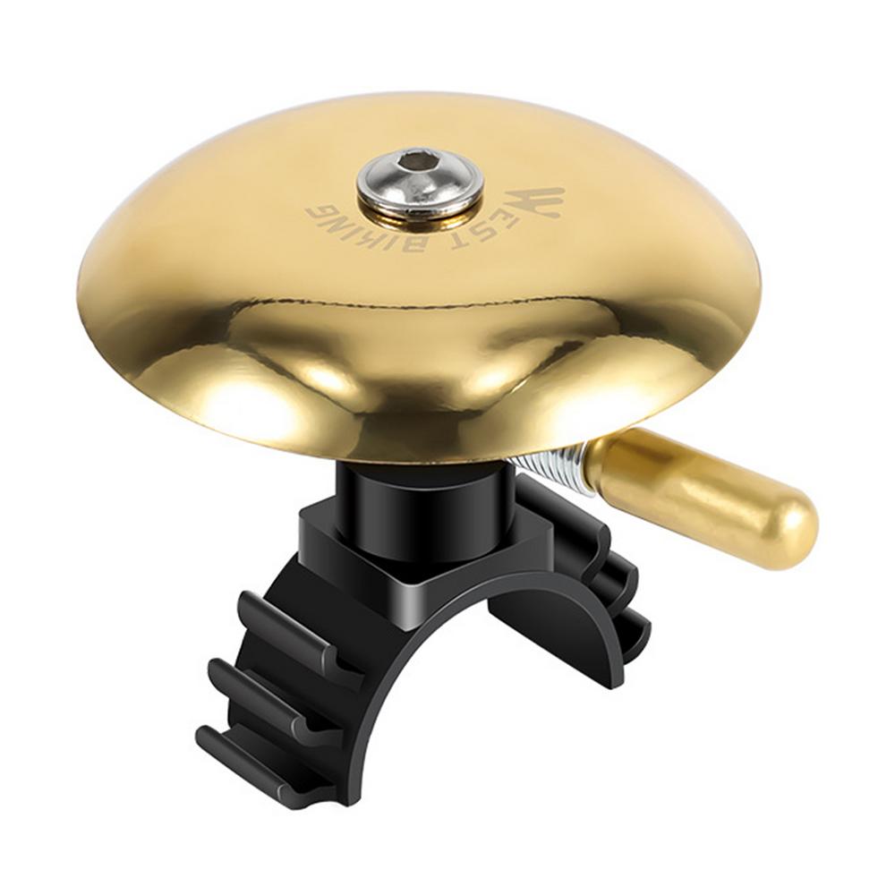 Huoge Brass Bicycle Bell Clear Sound Loud Crisp Bike Bell Aluminum