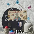 thumbnail image 4 of DPTALR Easter Decorations Creative Painted Wooden Rabbit Pendant Home Decorations Ornaments, 4 of 6