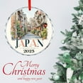 thumbnail image 3 of Crystal Glass Christmas Ornament Japan Christmas Ornament Round Glass Japan Trip Hanging Ornaments Xmas Tree Decor for Family Friends Lovers, 3 of 8