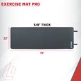 thumbnail image 2 of Lifeline Fitness Exercise Mat Pro - Extra Thick - Double-Sided with 5/8" Dual Texture Foam for Pilates, Stretching and Bodyweight Training, 2 of 6