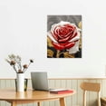 thumbnail image 2 of PRATYUS Fall Decor Blooming Flower Print On Canvas Wall Art Picture 16x20in, 2 of 3