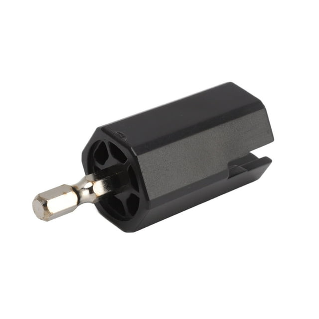 String Winder, Black Plastic Metal Easy To Use Tight Fit Lightweight Electric Guitar String Winder For Replacement