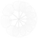 thumbnail image 3 of FELTECHELECTR Kit de 10 piezas de abanico japonés Uchiwa para manualidades (blanco), 3 of 7