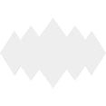 thumbnail image 4 of 14"W x 9 3/8"H x 4 1/4"C x 1"P Zoe Architectural Grade PVC Contemporary Ceiling Medallion, 4 of 11