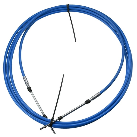 1pcs 20ft 236 Inch Marine Type 3300 / 33C Throttle Shift Remote Control Box Cable for Yamaha Outboard Engine Boat Blue
