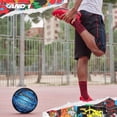 thumbnail image 4 of AND1 Chaos Basketball: Reglamento oficial Tamaño 7 (29,5 pulgadas) Baloncesto de goma - Streetball de construcción de canal profundo, hecho para juegos de baloncesto en interiores y exteriores, agujer, 4 of 8