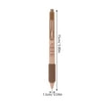 thumbnail image 2 of QUTETN 4 Pcs Pens Fine Point Smooth Writing Felt Tip Brush Question, 2 of 8