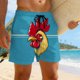 thumbnail image 4 of Pantalones Elásticos de la Cintura de la Playa de Ocio de Verano Pantalones de Baño con Poliéster de Secado Rápido, Cordón de Cintura Y Bolsillo Oculto para los Hombres Casual Diario, 4 of 8