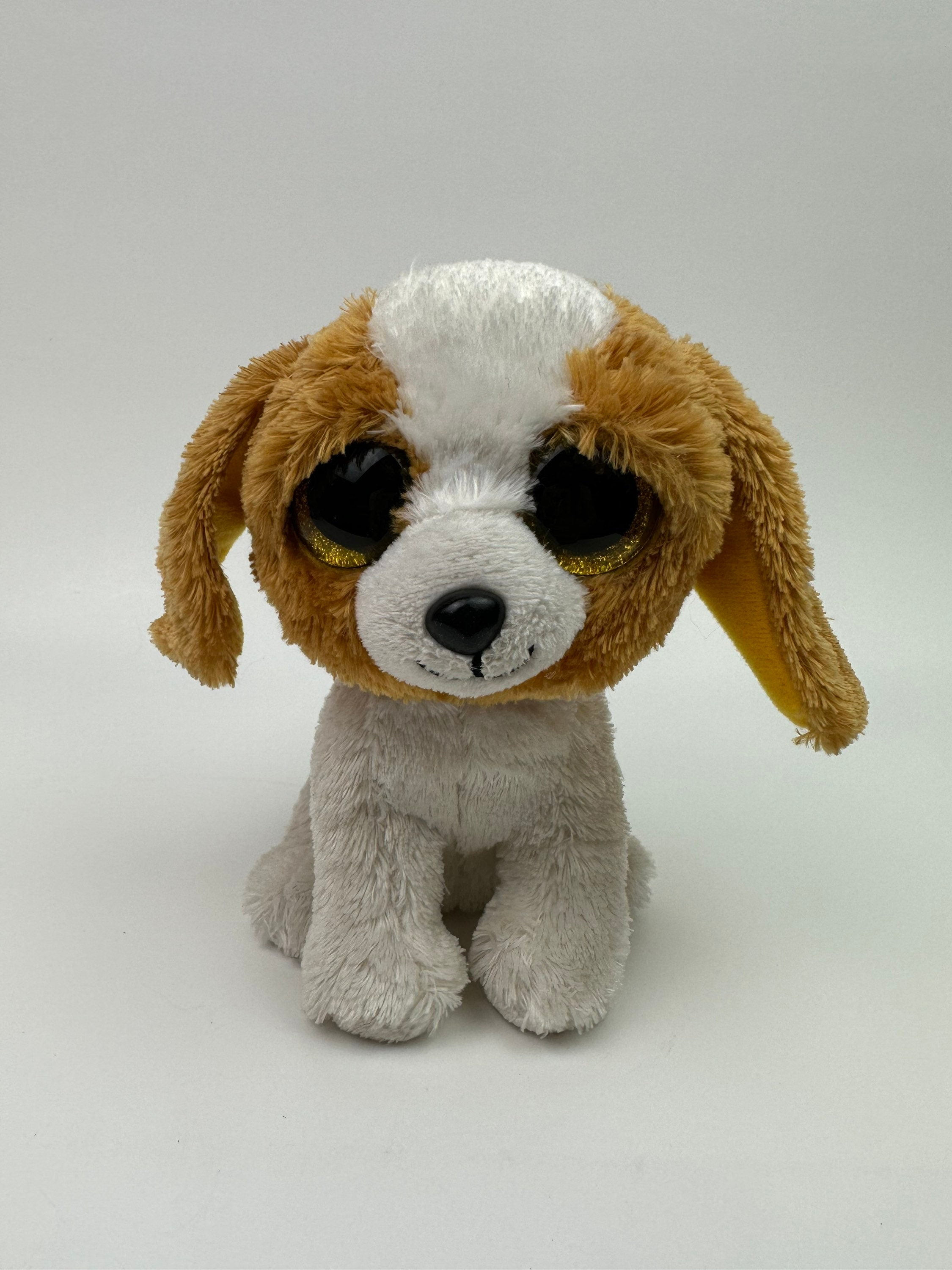 TY Beanie Boos - Cookie The Dog (Glittery Eyes) No Ty Hang Tag 6" Plush