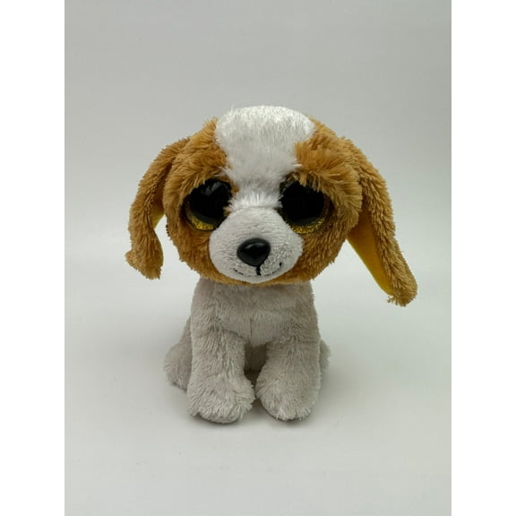 TY Beanie Boos - Cookie The Dog (Glittery Eyes) No Ty Hang Tag 6" Plush