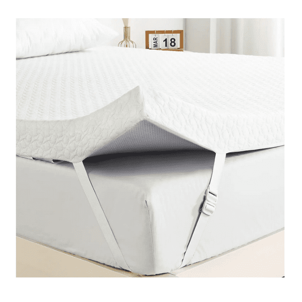 Mattress Topper, 2 Inch Green Tea Memory Foam Mattress Topper with