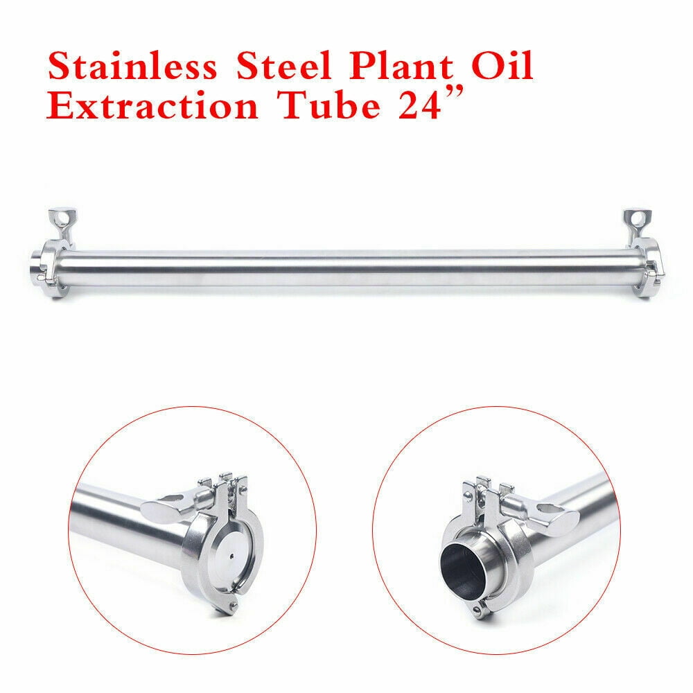 Heavy Duty Stainless Steel Plant Oil Extraction Tube Open Blast Extractor 