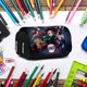 thumbnail image 4 of Estuche de lápices de gran capacidad con cremallera, estuche de lona de doble capa con dibujos de anime, ideal como regalo para niñas, niños y amantes de la pintura., 4 of 6