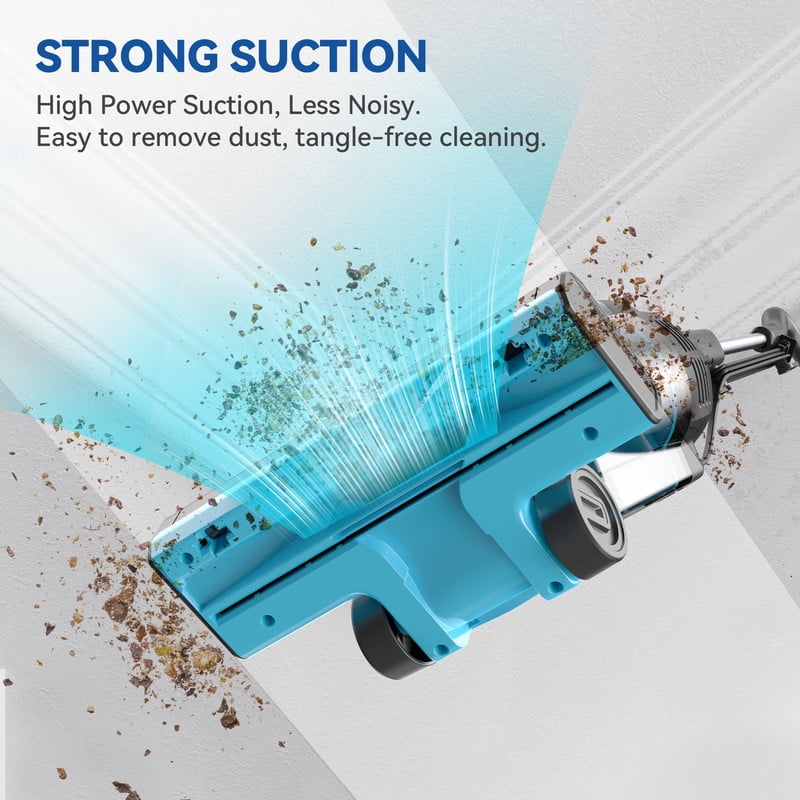 Homadio Corded Stick Vacuum Cleaner, Upright/Handheld 3-in-1 Lightweight Vacuum with HEPA Filter for Hard Floor, Carpet and Pet Hair, 1L Dust Cup