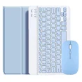 thumbnail image 1 of For Samsung Galaxy Tab A9 Plus 2023 Tablet Keyboard Case Silicon Case for Galaxy Tab A9 Plus 11'' Russian Spanish Keyboard Cover sky with mouse English, 1 of 6