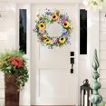 thumbnail image 1 of Guirnaldas Simulación Girasol Corona Puerta Corona Puerta Cesta Decoración Decorativa Colgantes para decorar, 1 of 6