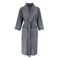 thumbnail image 5 of Men's Lightweight Kimono Robe, Soft Spa Shower Bathrobe with Belt, Hotel Lounge Robes for Men, 5 of 9