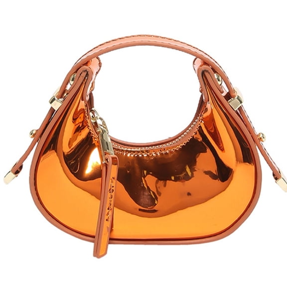 PU Evening Bag for Women Elegant Clutch Purse Evening Handbag Evening Clutch Bag Eye-catching Dumplings Bag