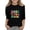 Black, variant on Grblisyd GirlsTops 3/4 Sleeve Back To School Kids Cute Letter Print Crewneck T-Shirts Summer Blouse Graphic Tees 10-12 Years
