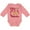 Mauve, variant on Inktastic Baby's First Christmas Boys or Girls Long Sleeve Baby Bodysuit