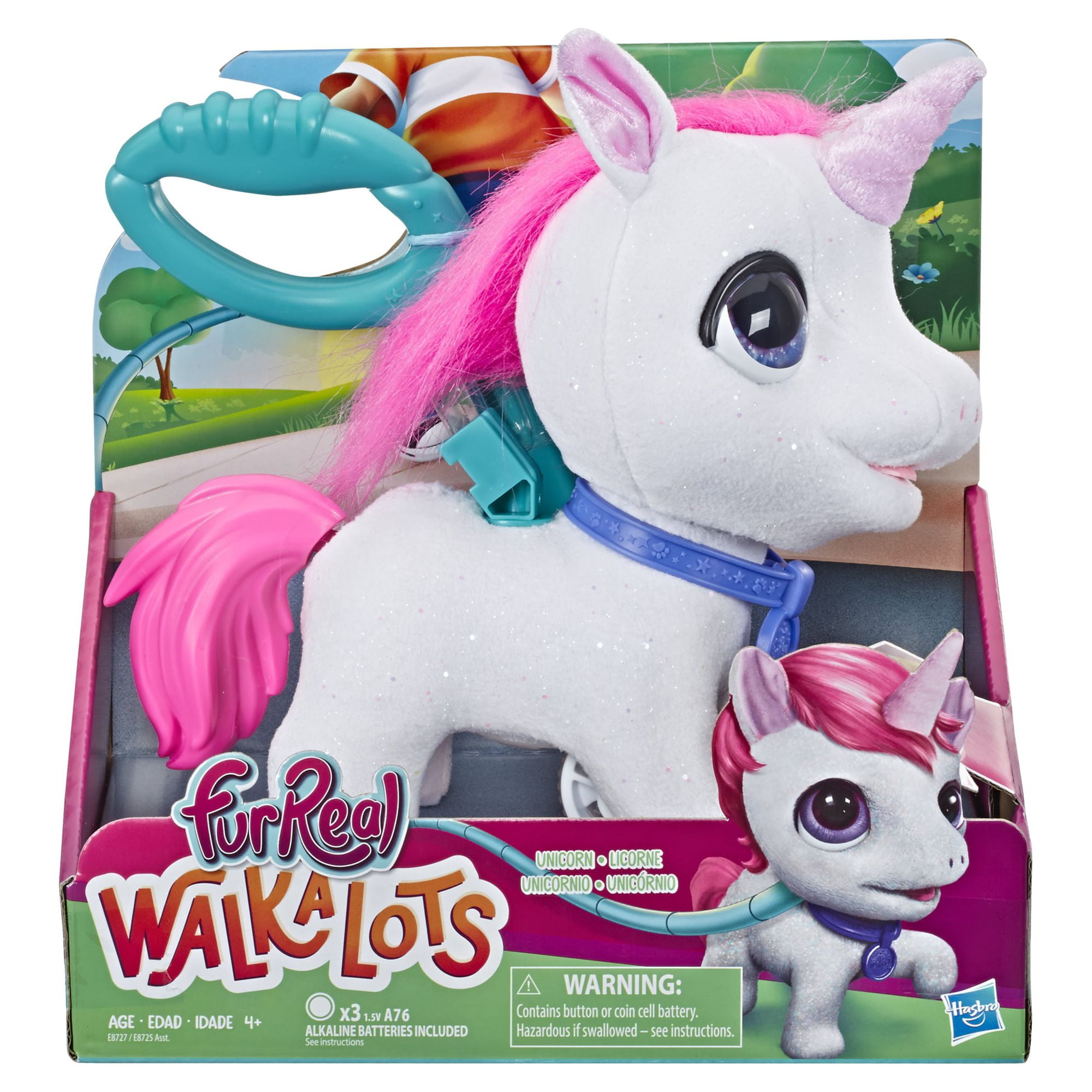 furReal Walkalots Big Wags Unicorn Interactive Pet Toy