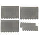 thumbnail image 5 of Láminas de fieltro autoadhesivas para cortar y coser, material de fieltro grueso, recortable para manualidades Gris, 5 of 9
