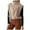 Beige, variant on Women's Zip Up Vest Stand Collar Sleeveless Jacket Warm Cozy Winter Sports Leisure Fitness Top Outerwear Garment