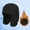Black, variant on Hats Autumn Winter Polar Rar Hats for Men and Women Solid Pullover Windproof Versatile Dome Warm Keeping Offers Optimal Comfort