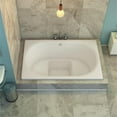 thumbnail image 4 of Malibu Home Honolua Rectangle Massaging Air Jet Bathtub 60"x 40"x 33" in White, 4 of 5