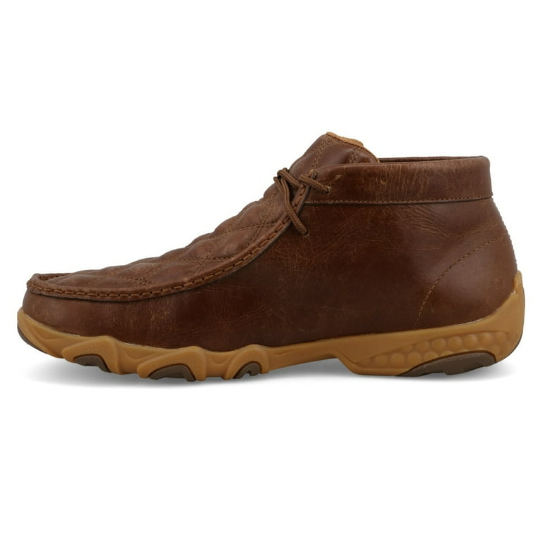 TWISTED X Adult Male Chukka Driving Moccasins, Color: Toffee  display picture 3