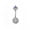 1, variant on Stainless Steel Sexy Belly Button Ring Drop Dangle Body Belly Piercing Jewelry -11