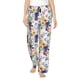 thumbnail image 1 of Balery Lilies Flowers Pantalones de pijama para mujer, pijamas ultraligeros, pantalones de estar por casa-Small, 1 of 6