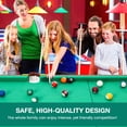 thumbnail image 3 of 55" Folding Pool Table Portable Foldable Billiards Table with 2 Cue Sticks 16 Balls Triangle Chalk Pool Game Table for Kids and Adults, 3 of 9