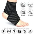 thumbnail image 2 of Ankle Wrap Brace Support for Plantar Fasciitis Pain Relief, Foot Compression Bandage for Men and Women, One Size Fit Most, 2 of 5